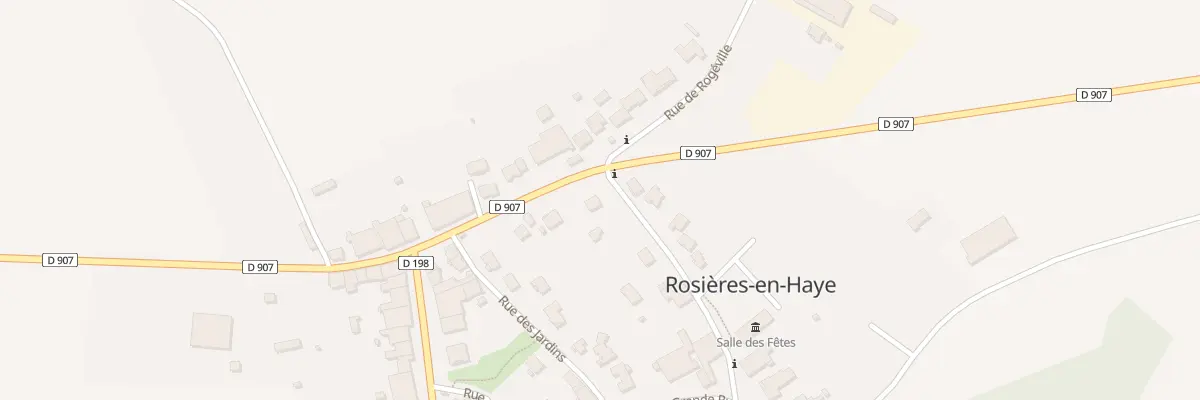 Plan du 3 Rte Nationale à Rosières-en-Haye