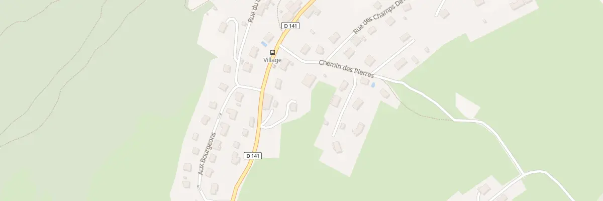 Plan du 17 Rte de Levier à Fontain