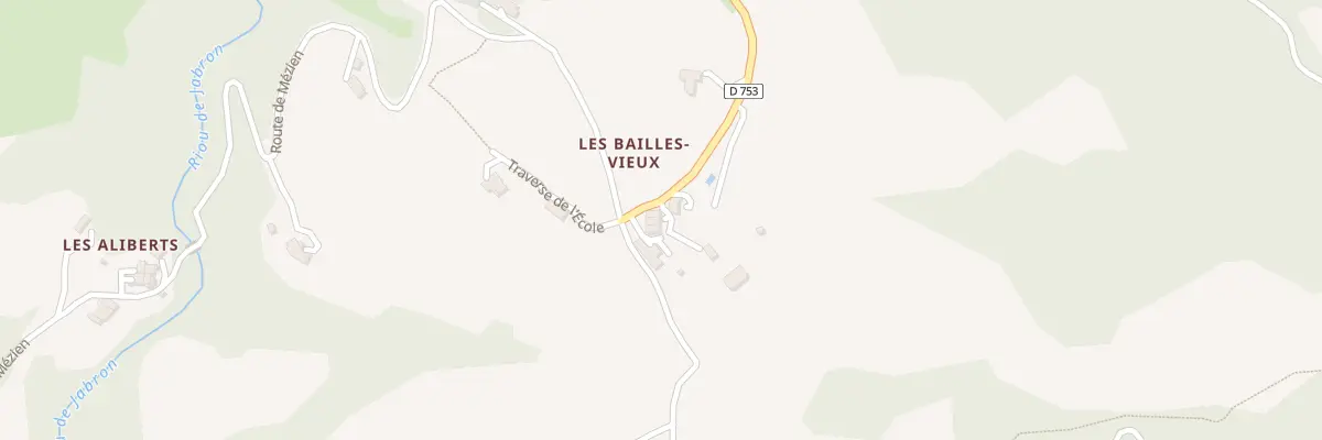 Plan du 5021 Baille Vieux à Entrepierres