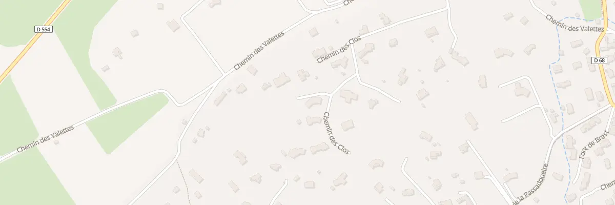 Plan du 9011 Les Clos à Néoules