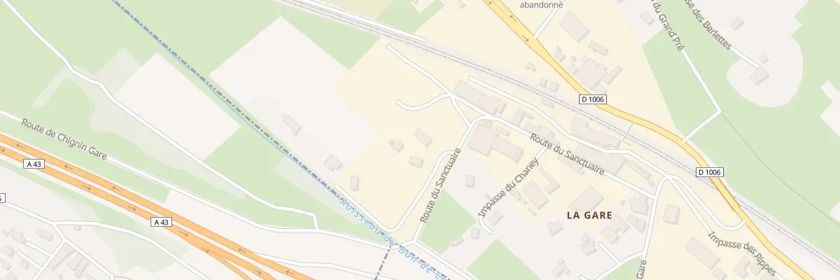 Plan du 4 Imp du Bondeloge à Chignin