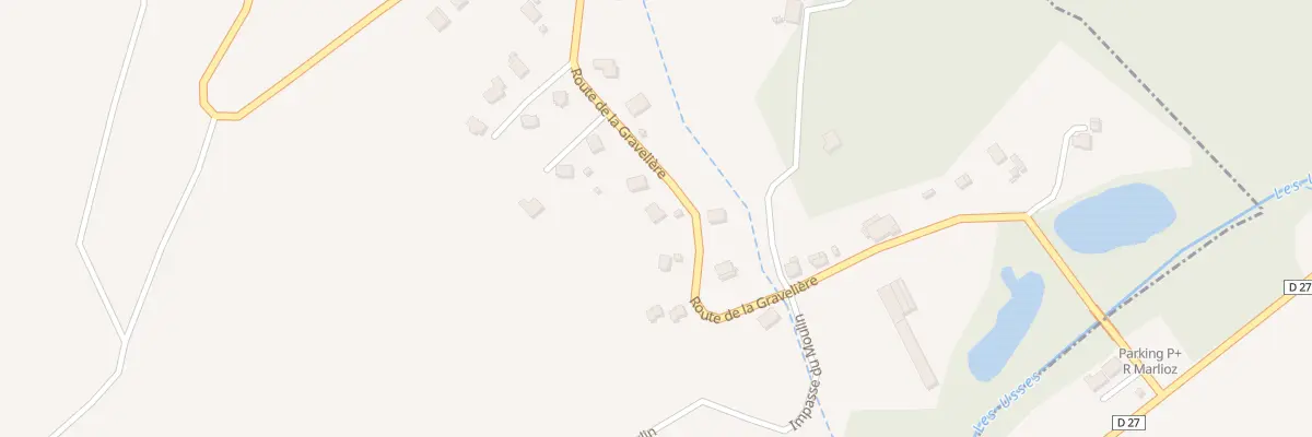 Plan du 574 Rte de la Gravelière à Contamine-Sarzin
