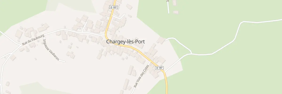 Plan du 12 Rue de la Penniere à Chargey-lès-Port