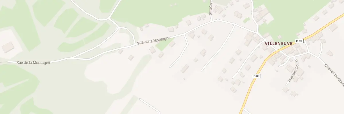 Plan du 90 Imp des Genets à Crozet
