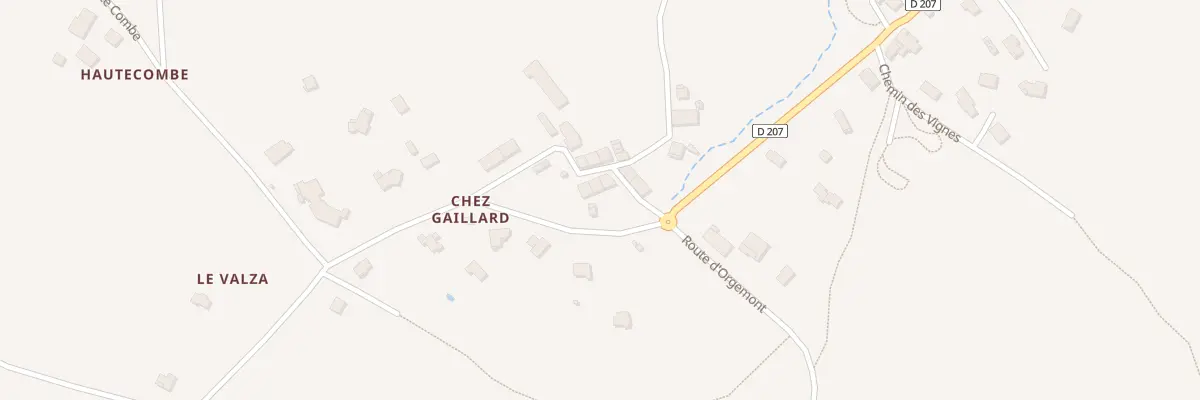 Plan du 85 Rue du Grand Pré à Mésigny