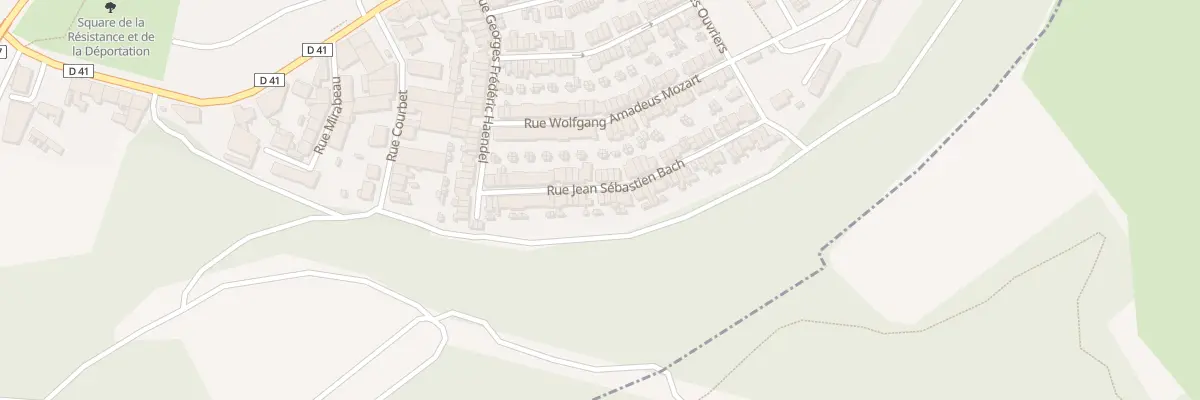 Plan du 143 Rue Jean Sébastien Bach à Homécourt