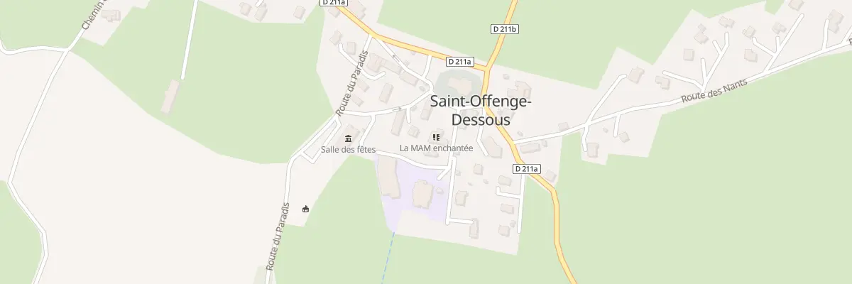 Plan du 31 Che de l’Église à Saint-Offenge