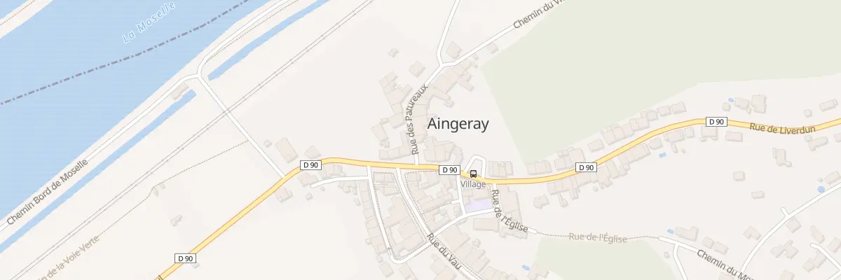 Plan du 2 Rue des Patureaux à Aingeray