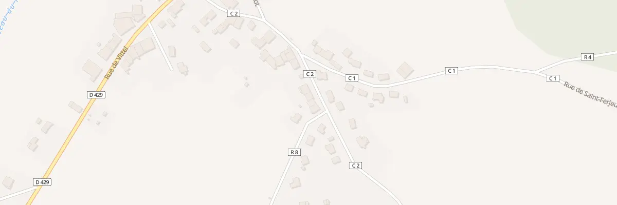 Plan du 280 Rue de Valleroy à Haréville