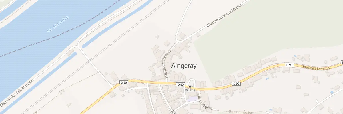 Plan du 8 Rue des Patureaux à Aingeray