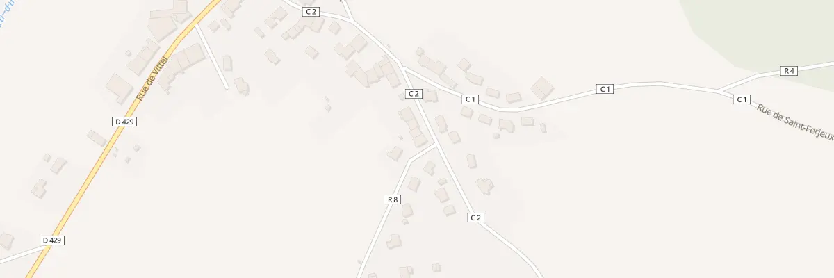 Plan du 290 Rue de Valleroy à Haréville