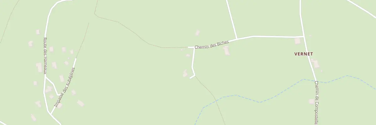 Plan du 128 Che des Biches à Minzier