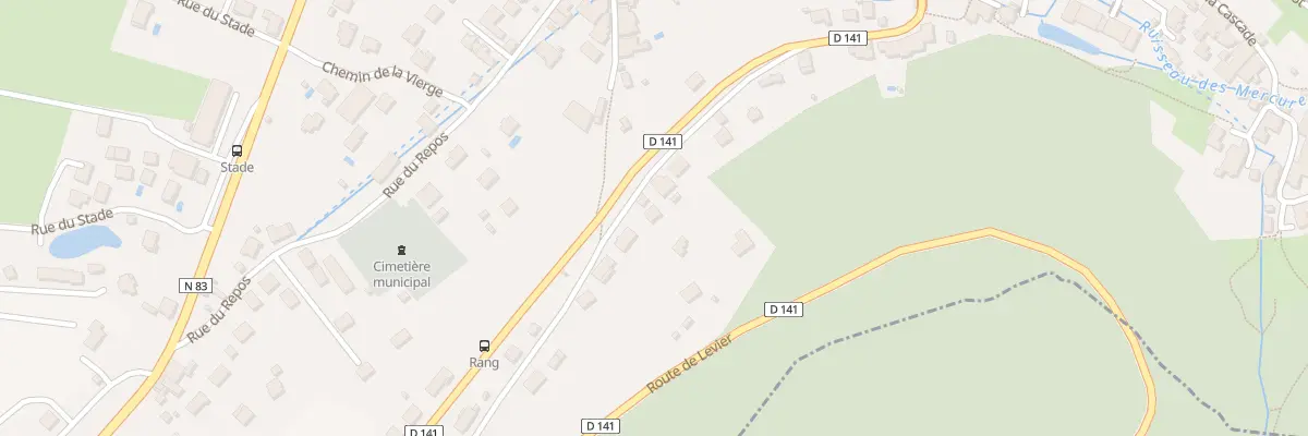 Plan du 5 Rue du Mont Sinai à Beure