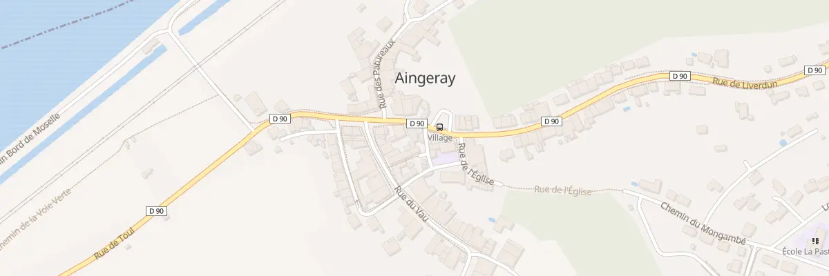 Plan du 6 Rue de Liverdun à Aingeray