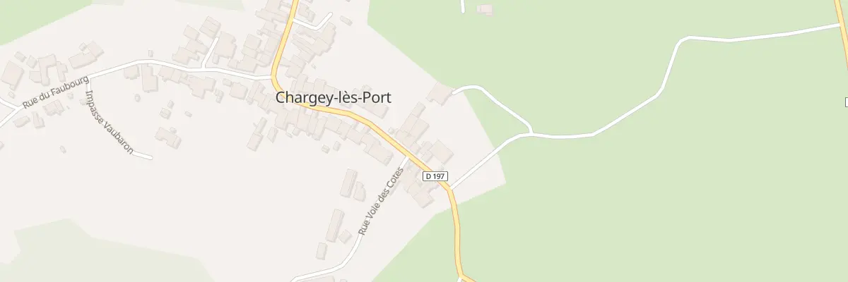 Plan du 16 Rue de la Penniere à Chargey-lès-Port