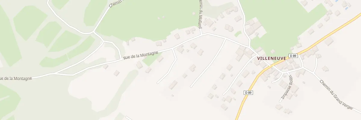 Plan du 41 Imp des Genets à Crozet