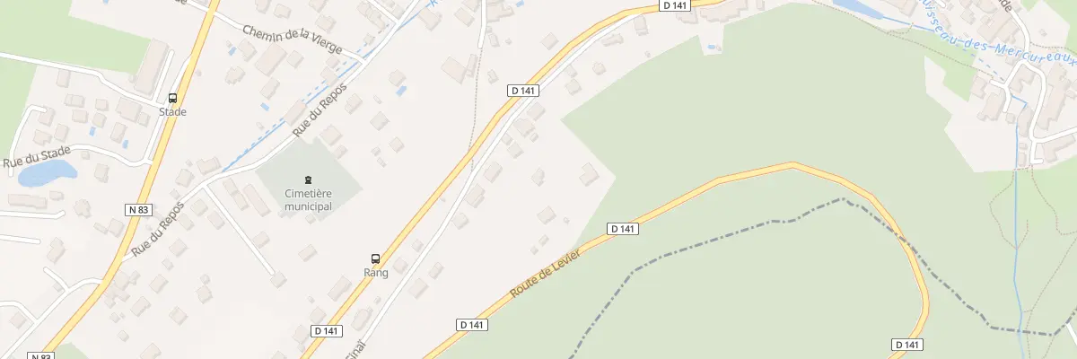 Plan du 3A Rue du Mont Sinai à Beure