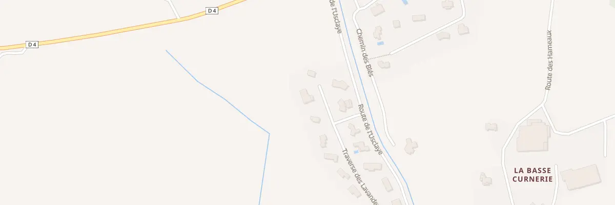 Plan du 35 Che des Thyms à Curbans