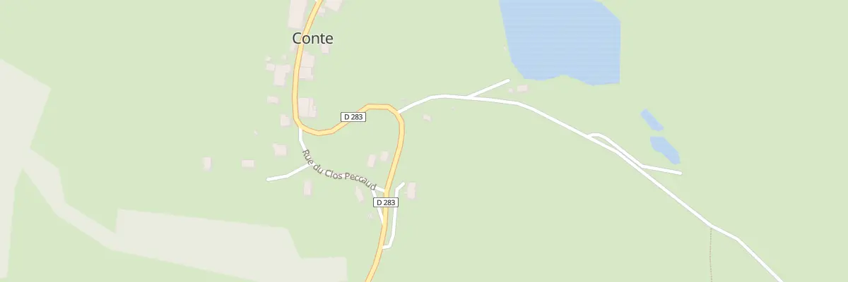 Plan du 4 Rte de Sirod à Conte
