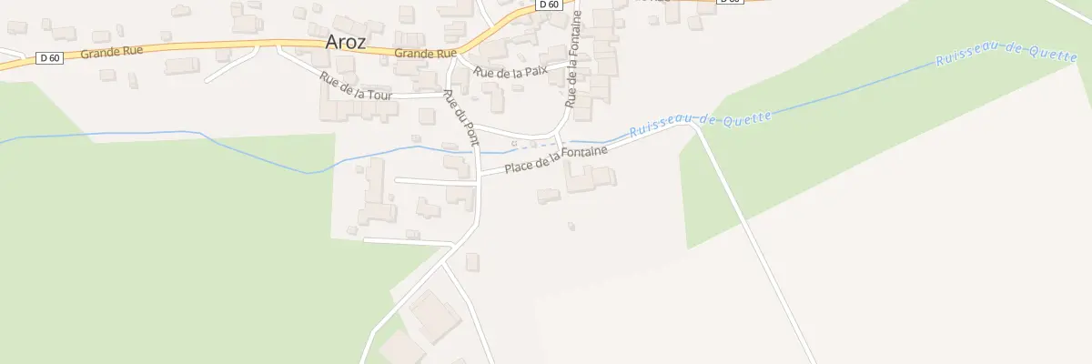 Plan du 3 Pl de la Fontaine à Aroz