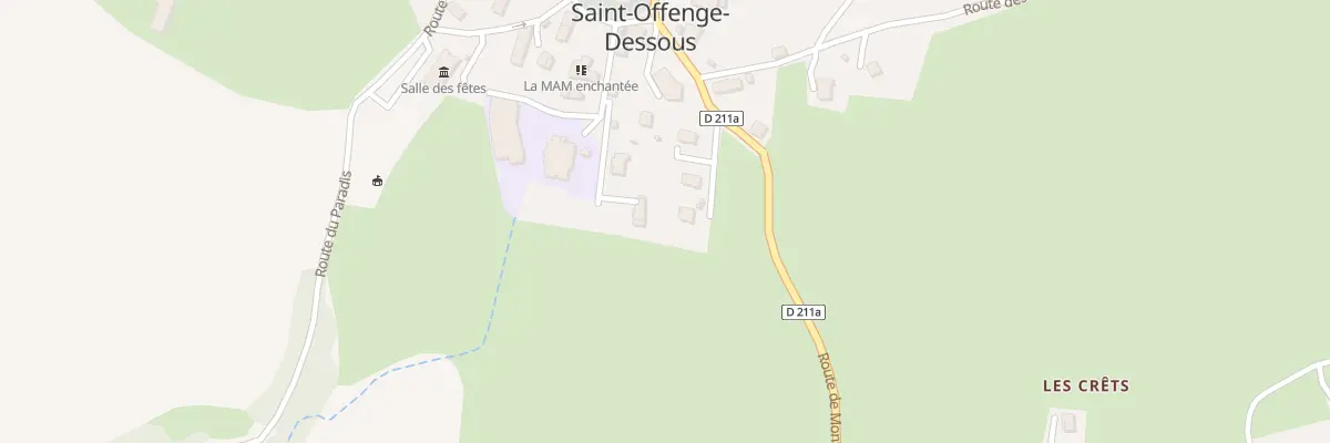 Plan du 5134F La Curiaz à Saint-Offenge