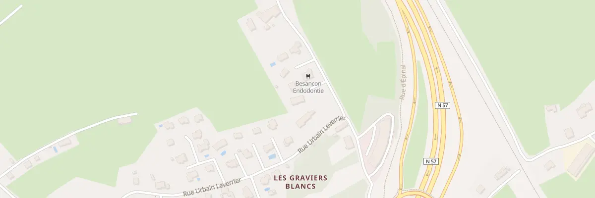 Plan du 33B Che des Graviers Blancs à Besançon