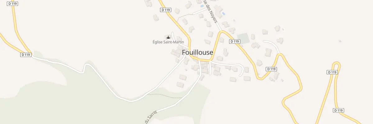 Plan du 27 Che du Puit à Fouillouse