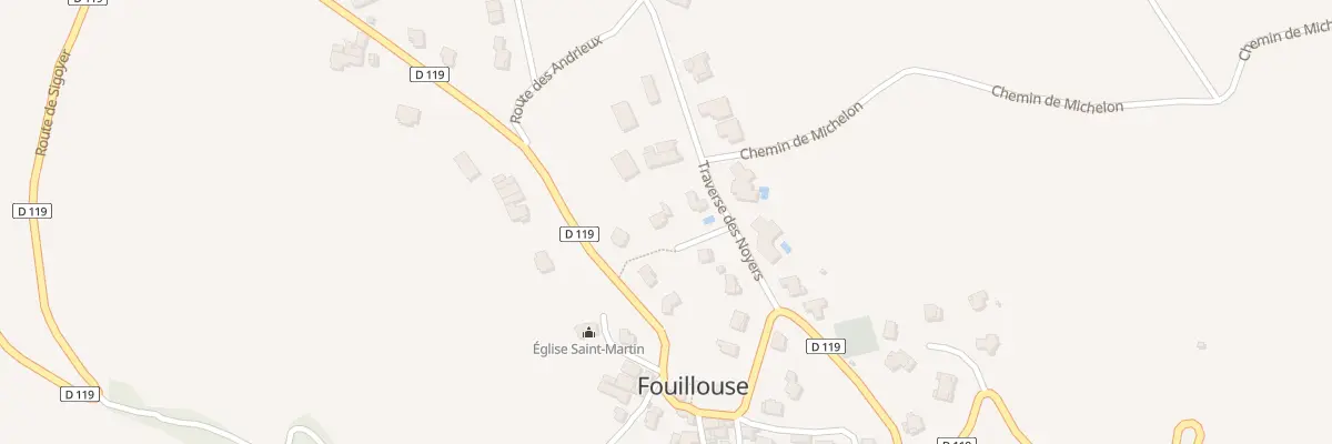 Plan du 26 Clos des Mésanges à Fouillouse