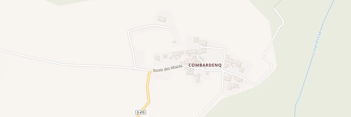 Plan du 115 Rte des Miaces à Aubessagne