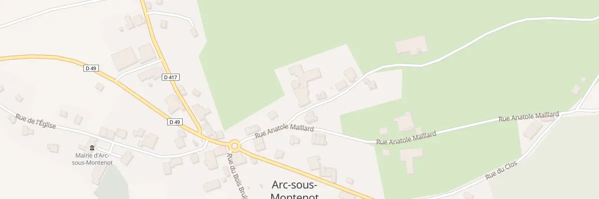 Plan du 3 Rue de la Chayere à Villeneuve-d’Amont