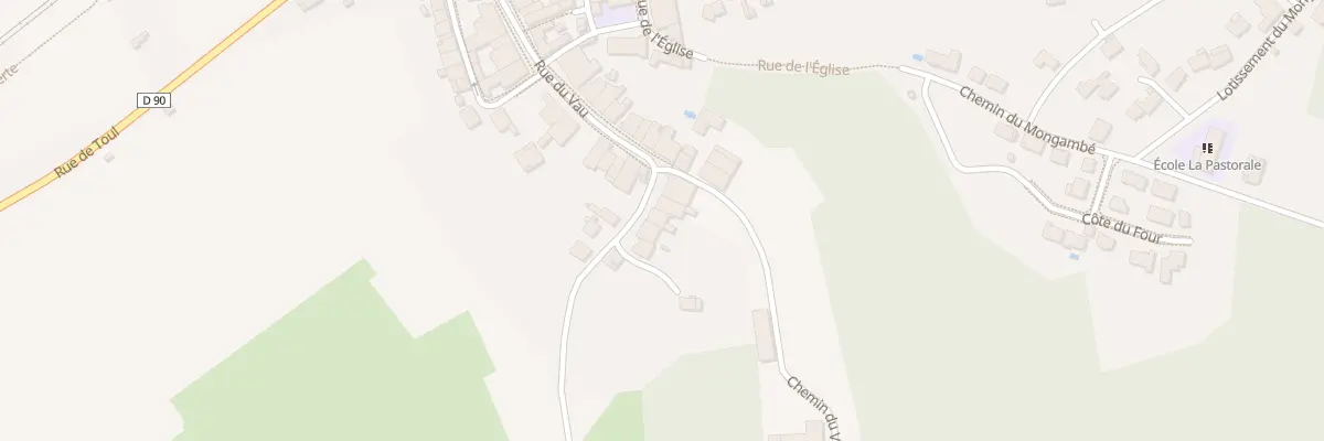 Plan du 35 Rue du Vau à Aingeray