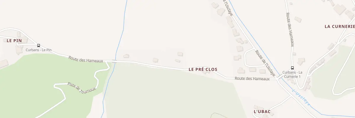 Plan du 5073B Le Pin à Curbans