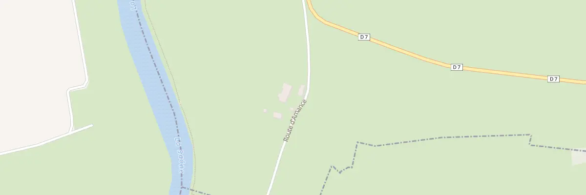 Plan du 12 Rte d’Amance à Corre