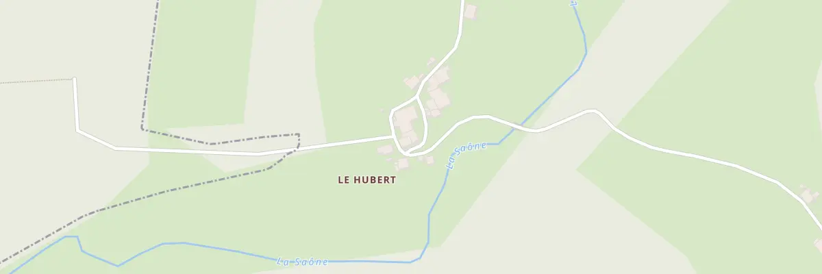 Plan du 10 Le Hubert à Claudon
