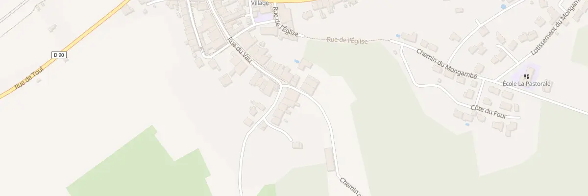 Plan du 31 Rue du Vau à Aingeray