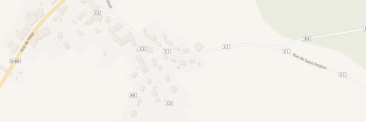 Plan du 130 Rue St Ferjeux à Haréville