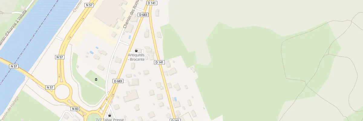 Plan du 16 Rue de Besançon à Beure