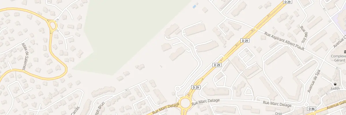 Plan du 325 Av de la Paix à La Garde