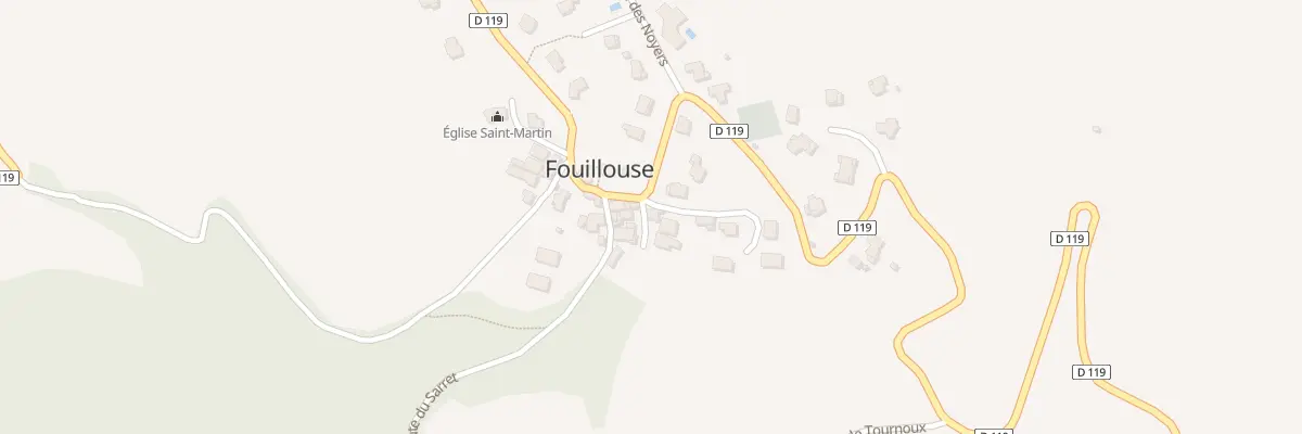 Plan du 50 Pl des Aires à Fouillouse