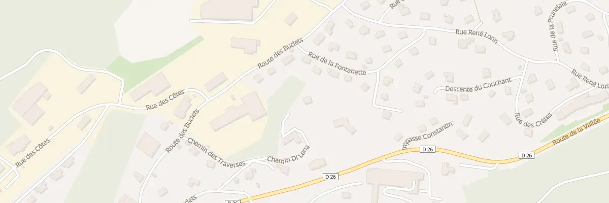 Plan du 124 Rte des Buclets à Morbier