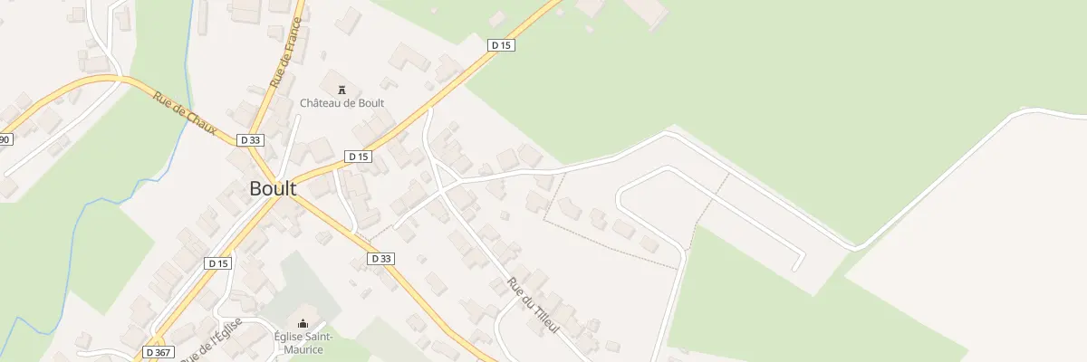 Plan du 4 Che de Breurey à Boult