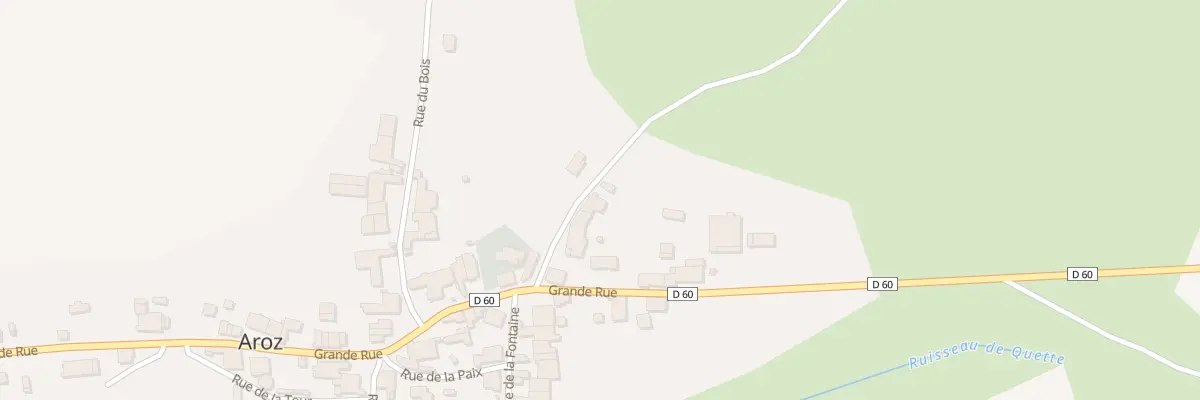 Plan du 4 Rue de la Pierre Percée à Aroz