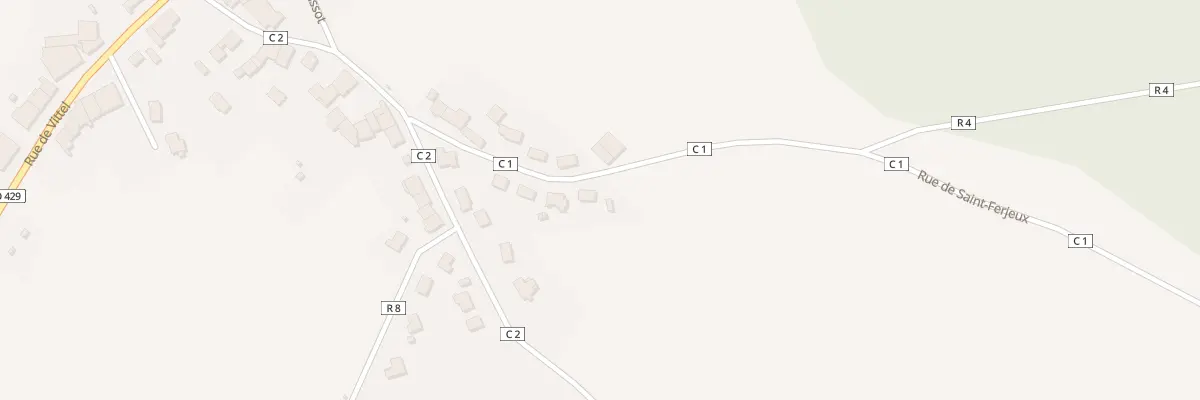 Plan du 150 Rue St Ferjeux à Haréville