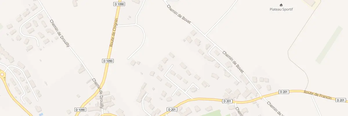Plan du 143 Rue des Terrasses de Belledonn à Porte-de-Savoie