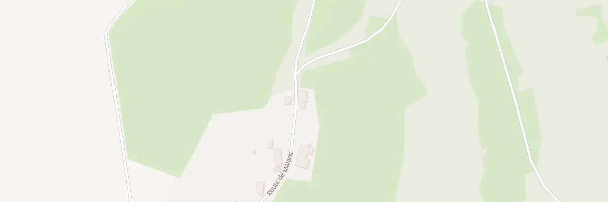 Plan du 5001 Rte de Malans à Éternoz-Vallée-du-Lison