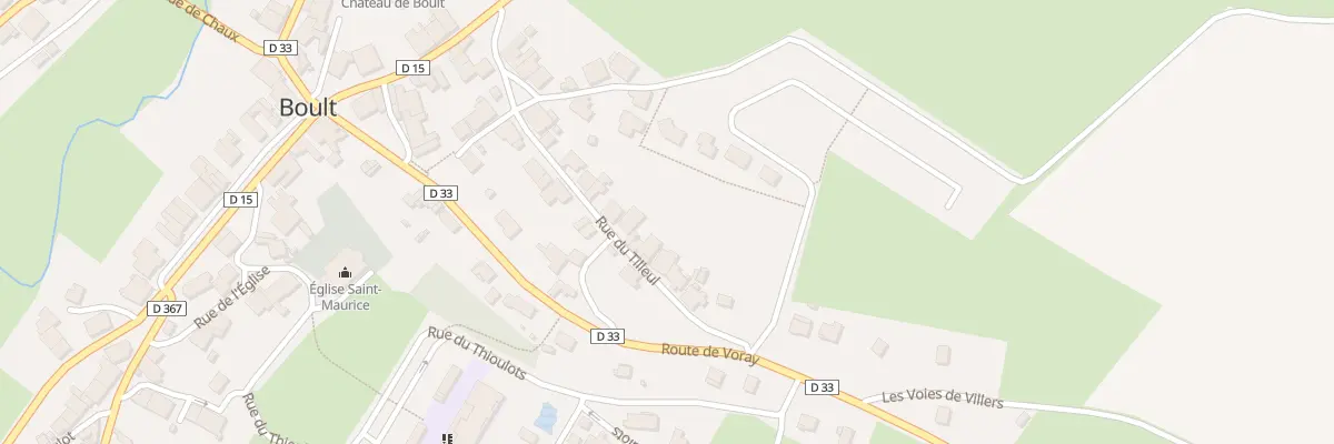 Plan du 18 Rue du Tilleul à Boult