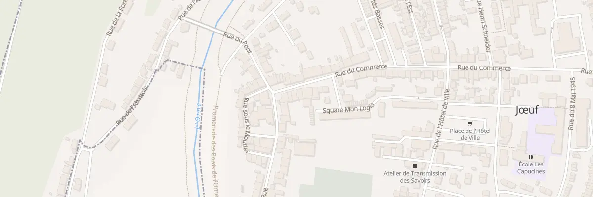 Plan du 6 Rue du Commerce à Jœuf