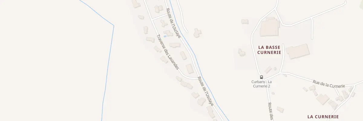 Plan du 185 Tra des Lavandes à Curbans