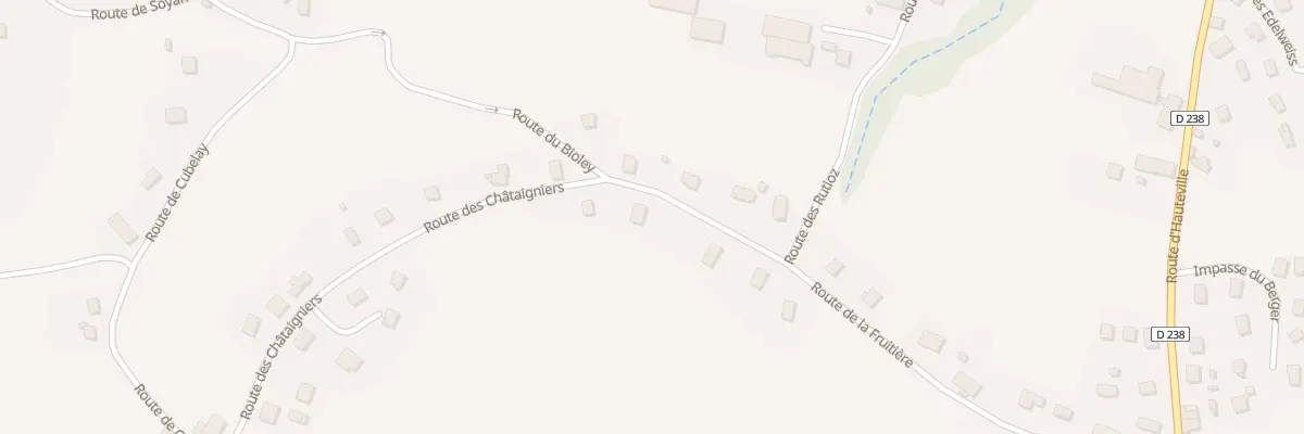 Plan du 111 Rte des Châtaigniers à Étercy