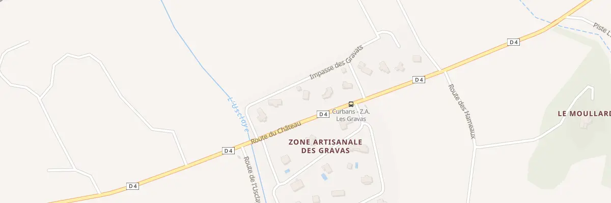 Plan du 7200 La Curnerie à Curbans